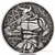 2022 Mechanized Minotaur Chad 2 oz .999 Silver Coin Steampunk physical World Coins No Show Mint