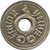 1908 - Run Nickel 10 Satang, R.S. 127