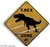 2022 Niue Jurassic World Dominion T.Rex Sign 2oz Silver Shaped Coin physical Themed Coins 