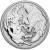 2020 Australia 1 Dollar Bull Bear 1 oz 9999 Silver St / BU