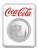 Coca-Cola®1 oz Silver Polar Bear Round in TEP &amp; Blue Velvet Gift Bag