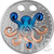 2022 - The Octopus Silver Coin 500 Francs CFA Cameroon physical Themes & Pop Culture Mint of Poland