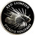 2023 - Red Lion Fish 1oz Silver Color $1 Pitcairn Islands PP / Proof with Original Packaging physical Themes & Pop Culture 