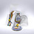 2022 - 1 Oz Silver Coin $5 Canada Maple Leaf Murano Glass Series - Tit Bird