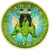 2022 - 1 Oz Silver Coin $5 Canada Maple Leaf Murano Glass Series - Grasshopper