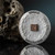 2022 - Tenham Meteorite Geography 50 g Antique finish Silver Coin CFA Cameroon physical Themes & Pop Culture Carpathian Mint
