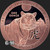 2022 - 1 OZ YEAR OF THE TIGER ROUND 1 Oz .999 Pure Fine Copper BU GSM