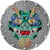 2024 - $5 Niue AF - 2 OZ Mandala Collection - Dragon