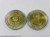 2007 - Two colors 10 baht coin, 50 years of Thai medical technology, unused. physical Thailand 