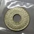 Thailand 1945 - 20 Satang Tin Coin - Bua Kanok Khaeng Singh pattern, unused. physical Thailand 