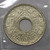 1945 - Thailand 10 Satang Tin Coin - Bua Kanok Khaeng Singh Pattern, unused, old stock physical Thailand 