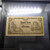 1944 - Thai Banknote, 1 Baht (3rd Series Type 5), the King Rama VIII (Wat Phumin), used