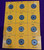 1913-1921 Run Nickel 10 satang complete set (12 coins) physical Thailand No Show Mint