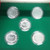 Commemorative Coin of Ramayana,Complete set of 5 coins, Nickel Color printedwith box and certificate
