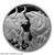 2022 1 oz $5 NZD Tokelau Silver Bull & Bear Coin BU physical Thailand No Show Mint