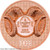 2021 - 50g Copper Mongolia - ARGALI Wildlife - Series Wild Mongolia