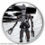2021 - 1 OZ Silver Proof Coin- Mandalorian Assassin Droid IG-11 physical Themes & Pop Culture New Zealand Mint