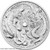 2018 1 oz Australian Dragon and Tiger Silver Coin (BU) physical World Coins Perth Mint