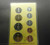 2018 - Circulation coins of Thailand Complete set of 9 coins with coin case by Treasury Department physical Thailand 