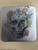 2018 - 1 oz Palau La Catrina Skull High Relief Antiqued Silver Coin physical Themes & Pop Culture No Show Mint