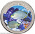2011 - Palau Endangered Wildlife Streaked Spinefoot Fish $1 BU Color physical World Coins No Show Mint