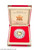 2002 YEAR OF THE HORSE STERLING SILVER & GOLD-PLATED CAMEO COIN
