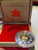 2002 YEAR OF THE HORSE STERLING SILVER & GOLD-PLATED CAMEO COIN physical Themes & Pop Culture No Show Mint