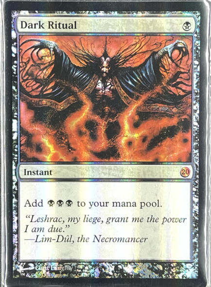 Dark Ritual #001/020 – MTG From the Vault: Twenty (Foil) | Mythic