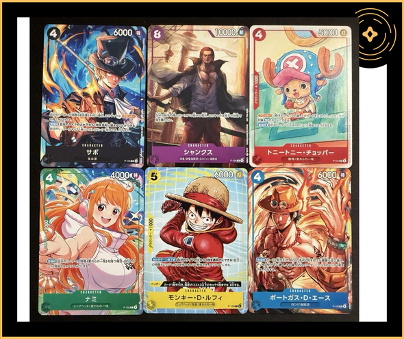 ONE PIECE Card Game – Promotion Card Set 2025 – McDonald’s Japan Promo – JP – Sealed 6-Card Set