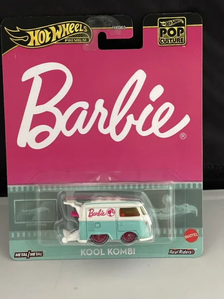 2023 Hot Wheels Premium "Pop Culture: Barbie" KOOL KOMBI Volkswagen Mini Bus