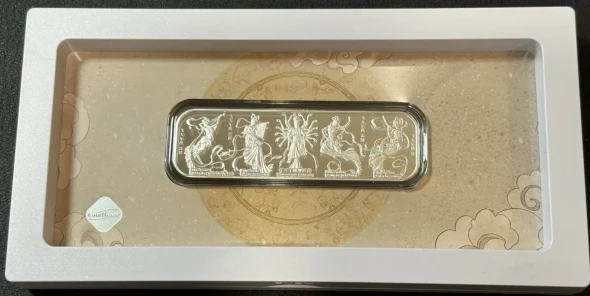 2025 1 Oz .999 Silver $2 Samoa Proof Flying Apsaras Coin in Display Box W/COA!!
