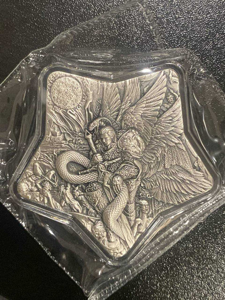 Archangel Michael Vanquishing the Devil