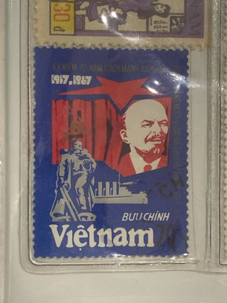 N.524 -Vietnam- 70th Anniv of The Great Socialist October Revolution