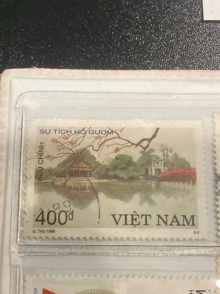 400 dong Hoan Kiem Lake 1998