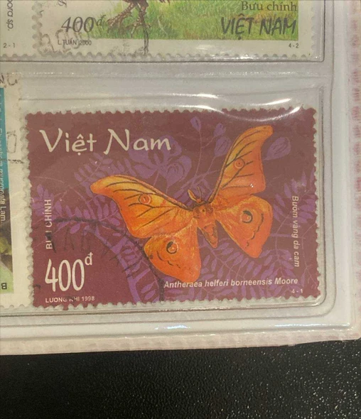 1998 Moths/Butterflies 400 dong
