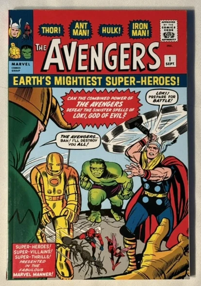 Marvel The Avengers Earth Mightiest Super-Heroes 2021 Stan Lee Graphic Novel
