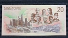 SINGAPORE $20 2019 P63 Bicentennial 1819-2019 UNC Polymer Banknote
