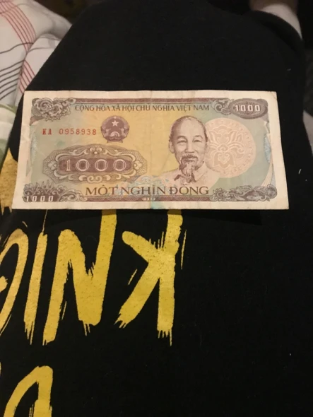 Banknote - VIETNAM 1988 1000 USED