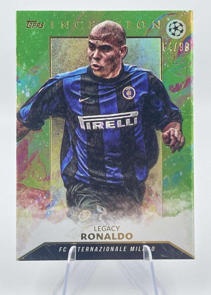 Ronaldo Nazário Green #54/99 – 2023/24 Topps Inception UEFA | Legacy
