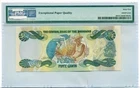 Bahamas 2001 1/2 Dollar 50 Cents Bank Note Gem Unc 65 EPQ PMG