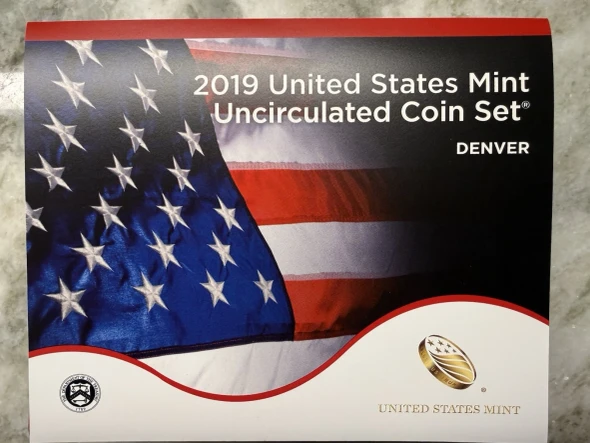 2019 US Mint Uncirculated Coin Set - Denver & Philadelphia Mints