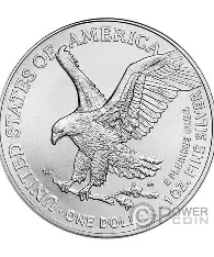 RADIOACTIVITY 1 Oz Silver Coin 1$ USA 2024