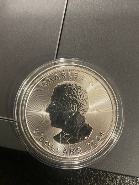 2024 Canada  $5 silver 1 oz argent skull