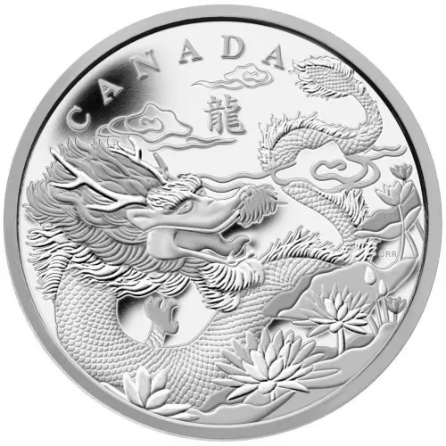 2012 Scallop Canada $250 Year of The Dragon NGC PF70 Ultra Cameo dragon label