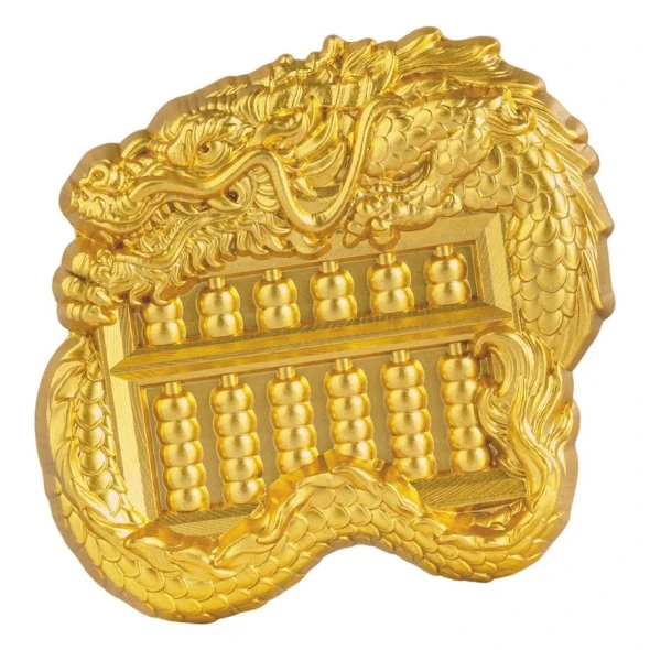 Chinese Dragon Abacus - 1oz Silver 2023
