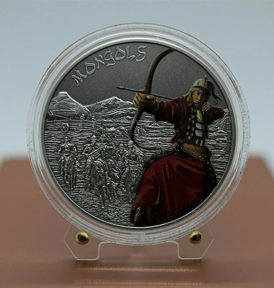 2017 Niue - Mongols Warriors of History Series 1 Oz
