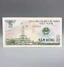1985 Vietnam banknotes 5 nam dong