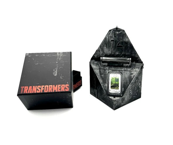 2014 Transformers Lockdown 1 oz silver proof lenticular coin