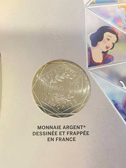 Monnaie de Paris 2023 ARGENT UNC en cartelette - Mickey Mouse