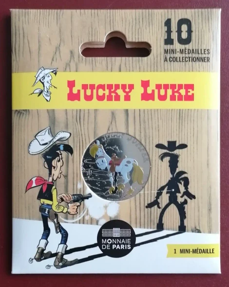 França - mini medals/ axterix /Lucky Luke